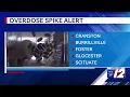 State issues overdose spike alert for Cranston northern RI towns
