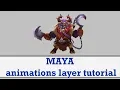 anim layers in maya