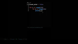 How To Break Out Of Nested Loops In Python