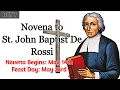 NOVENA TO ST JOHN BAPTIST DE ROSSI DAY 7