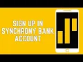 How To Sign Up In Synchrony Bank Online Banking Account 2024