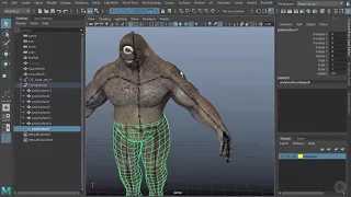 Creating Proxy Geometry in Maya