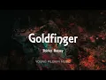 Shirley Bassey - Goldfinger (Lyrics)