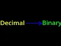 Decimal to binary converter using scratch 3 0 Website or app I used website