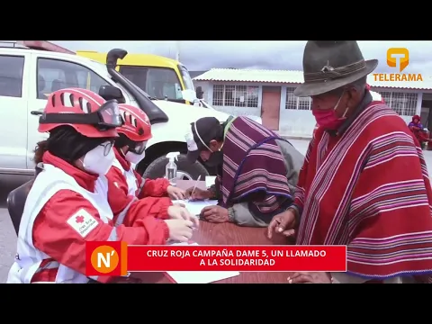 Cruz Roja Campaña dame 5, un llamado a la solidaridad