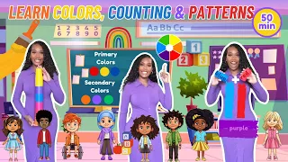 Learn Colors Color Mixing Counting Phonics Patterns Learning With Ms Houston 