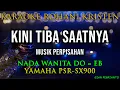 Lagu KINI TIBA SAATNYA – KARAOKE | LAGU PERPISAHAN | NADA WANITA (DO = EB)