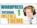 Wordpress tutorial step by step 2016 Part 1 - Intro and install Sahifa theme