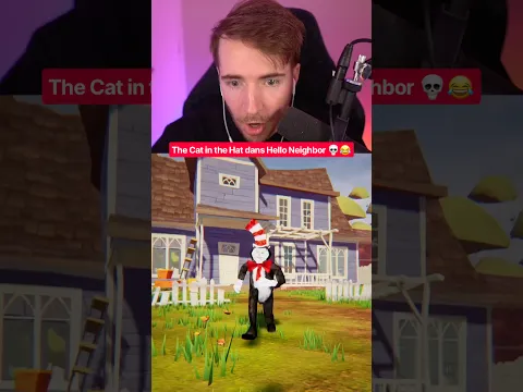 THE CAT IN THE HAT DANS HELLO NEIGHBOR 💀😂
