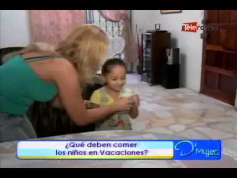 ¿Qué deben comer los niños en vacaciones?