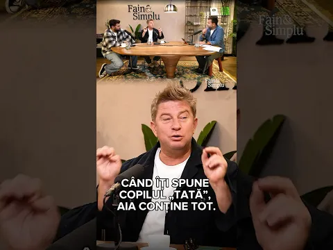 PAVEL BARTOȘ, DESPRE LECȚIILE PE CARE LE OFERĂ VIAȚA DE PĂRINTE. #fainsisimplu #podcast