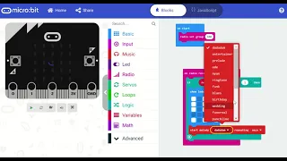 How to code for receiver microbit