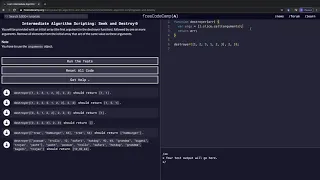 THE EASIEST WAY TO SOLVE INTERMEDIATE ALGORITHM SCRIPTING SEEK AND DESTROY