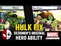 Hulk Fix vs She-Hulk Marvel Champions Synthezoid Smackdown Playthrough