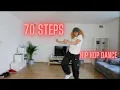 HIPHOP DANCE STEPS - SOCIAL DANCES BASICS TRENDS FOUNDATIONS 70 STEPS