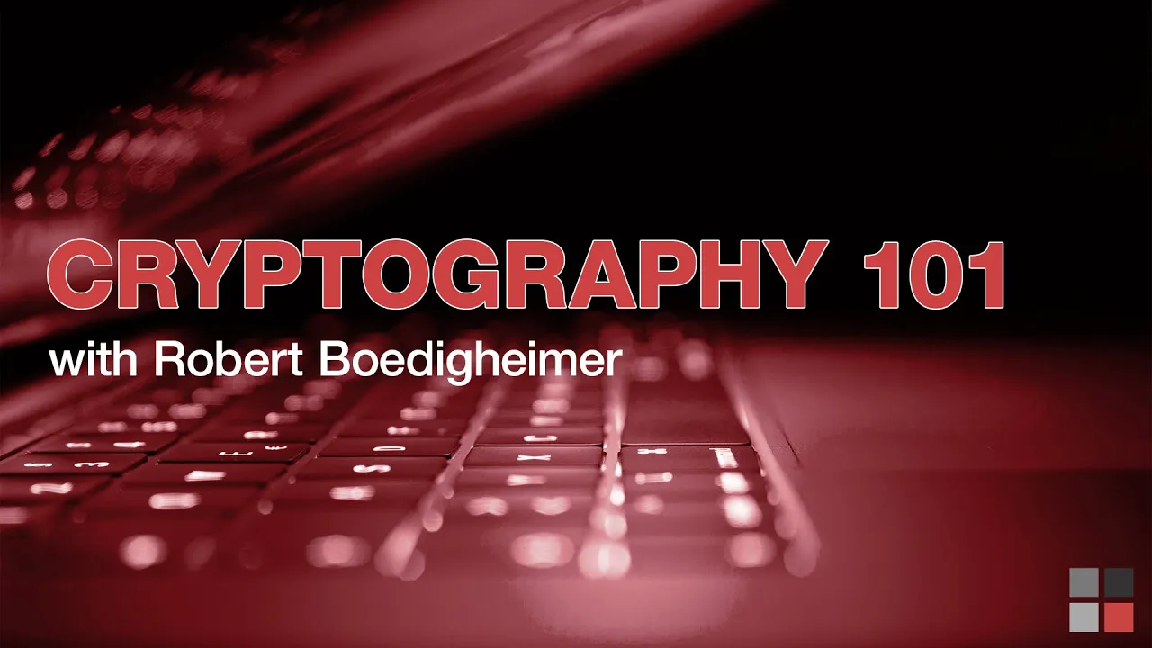 Symmetric encryption, hashing & digital signatures and more - Cryptography 101 | Robert Boedigheimer