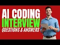 AI Coding Interview Questions and Answers How to PASS AI Coding Interview