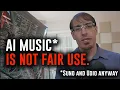 I have a big problem with AI music