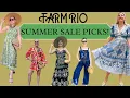 Farm Rio Summer 2025 Sale Try-On Haul What to Buy Now Sizing Tips