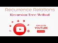 Recursion Tree Method Recurrence Relation T n 2T cn DSL Media
