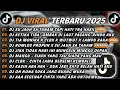 Download Lagu DJ TIKTOK TERBARU 2025 - DJ SU JAUH SA TANAM TAPI HATI TRA HASIL🎵 DJ RINDU AKU RINDU KAMU JADI SATU🎵