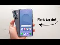 Galaxy S25 - First Things To Do! (Tips \u0026 Tricks)