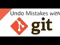 Git and GitHub Undo Mistakes Stash Retrieve changes Undo Stage and commits Roll back Commits