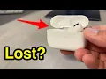 How to replace lost AirPods Pro