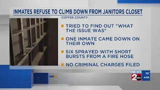 Disturbance reported inside Coffee County jail