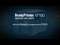 BradyPrinter i7100 Industrial Label Printer Brady Highly accurate Industrial Label Printer