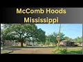 Hoods in McComb MS Dash Cam Driving Tour Mississippi 4K
