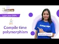 Compile time polymorphism OOPs using Java Codechef Learn