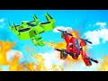 Build A FLAMETHROWER DRONE, Then FIGHT! (Trailmakers)