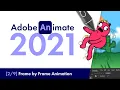 Adobe Animate 2021 Frame by Frame Animation Beginners Tutorial