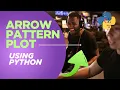 Arrow pattern plot using python