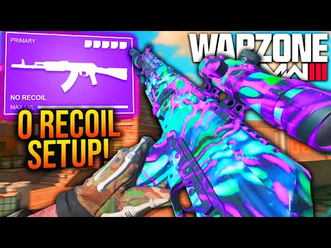 Download MP3 WARZONE: New 0 RECOIL META LOADOUT You NEED To Use! EASIEST LOADOUT After Update! (WARZONE META)