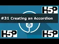 interactive student activities - H5P Creating and Accordion WP Tutorial