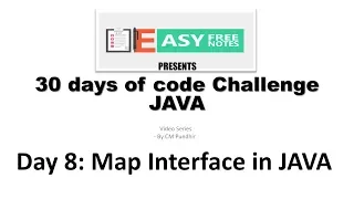Day 8 Map Interface in Java 30 Days of code Challenge Hackerrank in Java