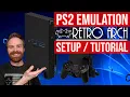 PlayStation 2 PS2 Emulator on RetroArch PCSX2 Core Install guide setup config tutorial