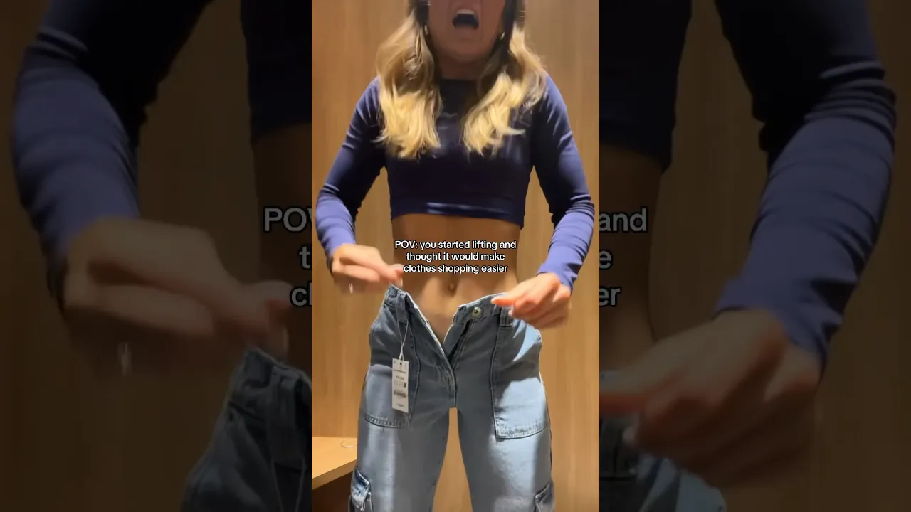 Every Girl Knows this STRUGGLE ???? #girls #girl #gymgirl #girlswholift #viral #funny #shortsfeed #gym