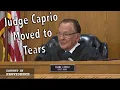 Judge Caprio Gets Emotional