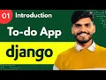 ToDo App Using Django Complete Project Introduction Python Django Project for Beginners