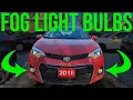 How to Replace Fog Light Bulbs - Toyota Corolla 2014-2018