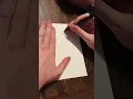 Autistic artist Drawing request Trent changed gears without missing a beat