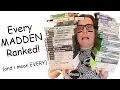 I played all 91 Madden games Full Series Retrospective