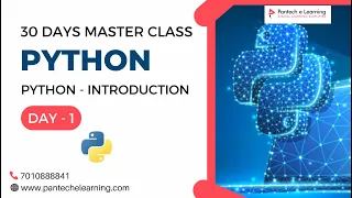 Day 1 Introduction to Python Python Master Class