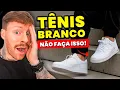 Lagu 4 GAFES ao usar TÊNIS BRANCO que DESTROEM seu Visual (e Você NÃO percebe!)