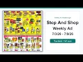Stop And Shop Weekly Ad 26 - 26 Best Deals