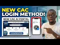 How to Login to CAC AI Portal 2026 New Security Update 2FA Guide