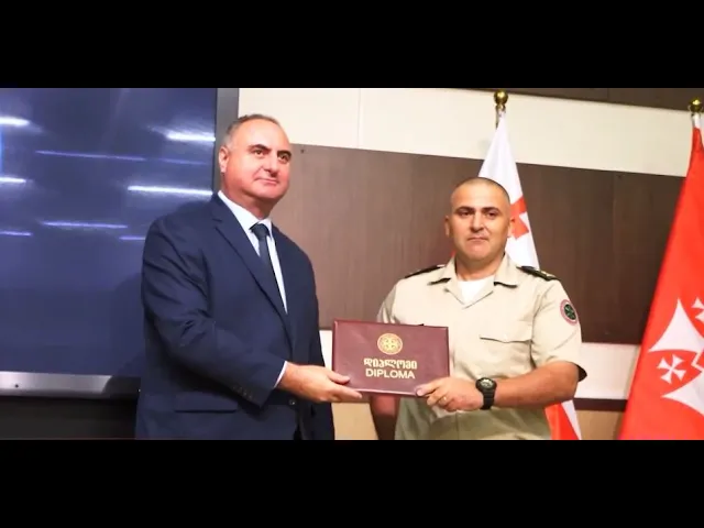 აღმაშენებლის სახელობის თავდაცვის აკადემიაში   კურსდამთავრებულთა გამოშვების  ღონისძიება გაიმართა